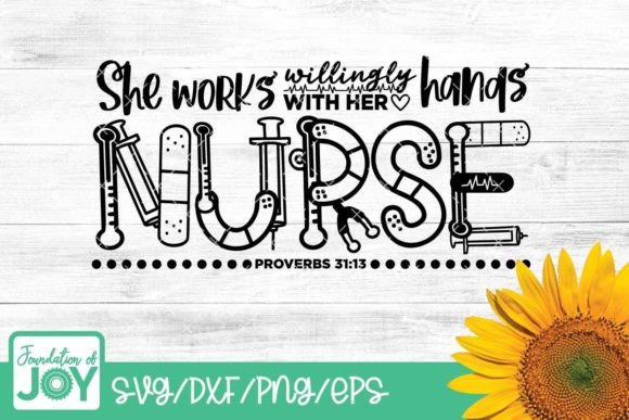 Christian Nurse Svg, Proverbs 31 Svg T-Shirt Designs