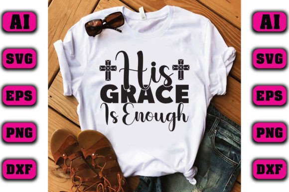Faith and Jesus Svg Design for T-Shirt Designs
