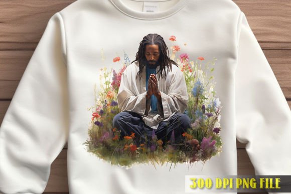 Glorious Jesus Image for T-Shirt Designs