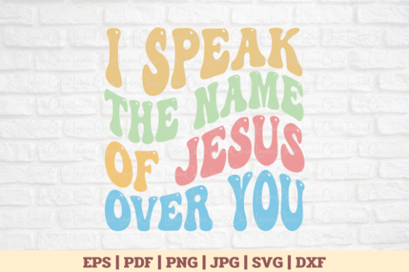 I Speak Jesus Christian SVG for T-Shirt Designs