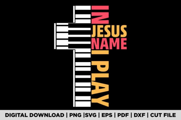 In Jesus Name I Play T Shirt, Music is