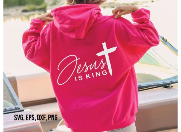 Jesus is King Svg, T-Shirt Designs
